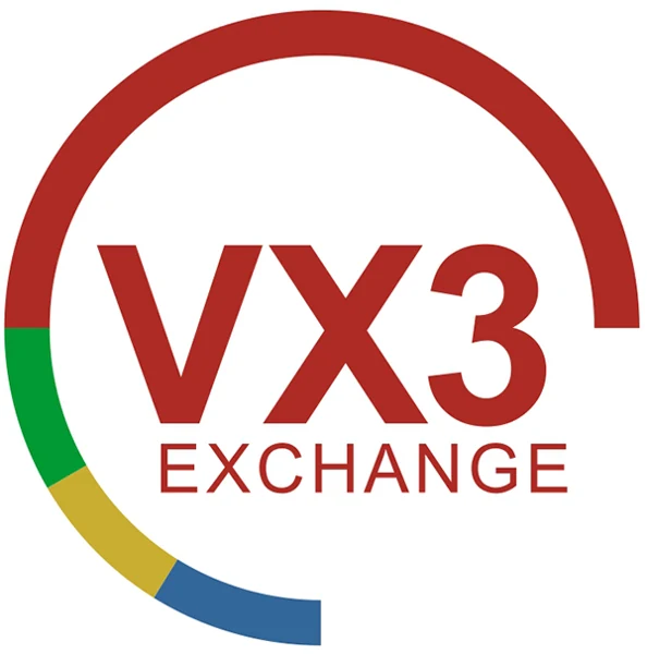 VX3 Exchange logo